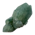 Detail view of A Grade Chlorite Quartz raw crystal point from Zimbabwe
