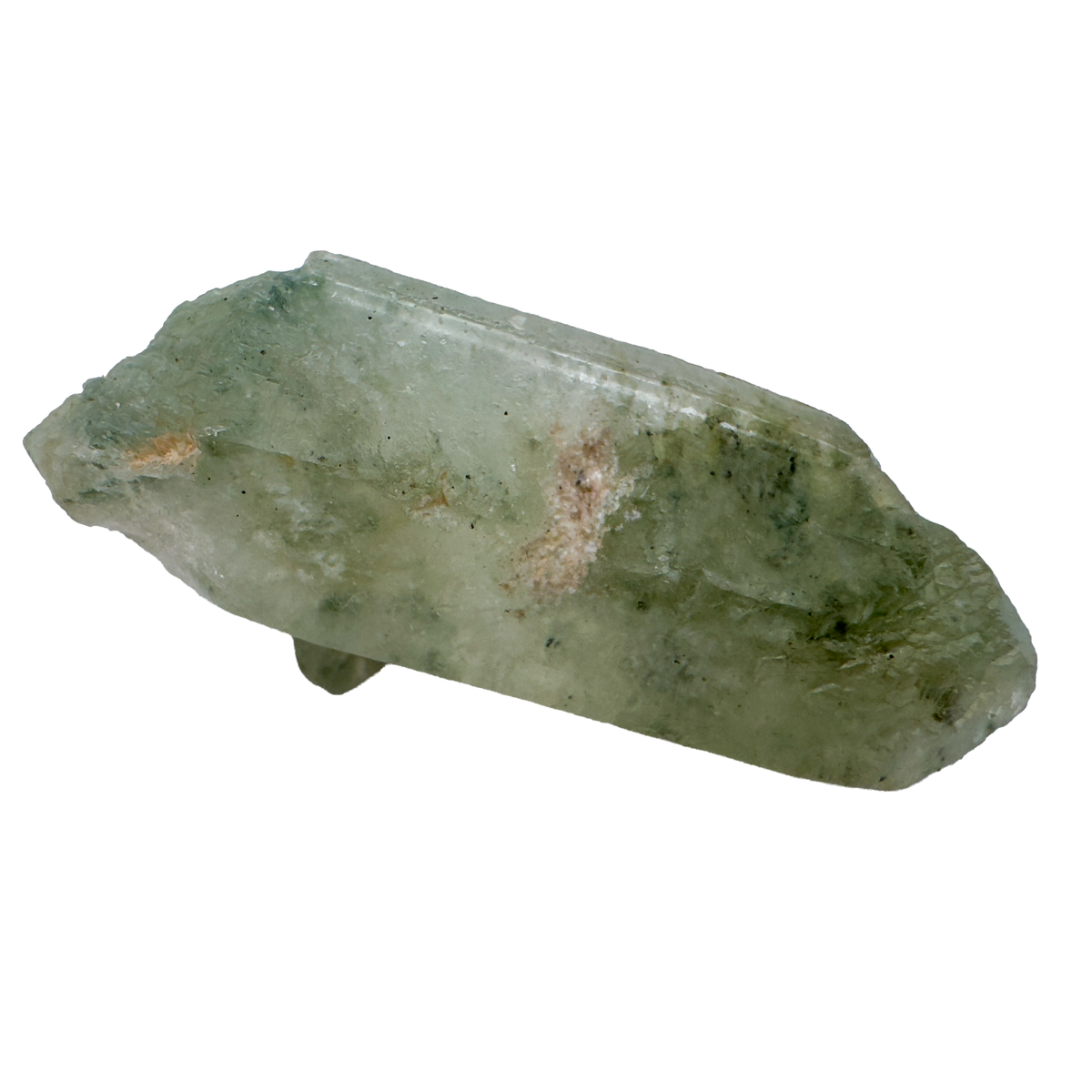 Additional detail of A Grade Chlorite Quartz raw crystal point from Zimbabwe