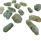 Small chlorite quartz crystal points at 0.50 to 1 inch, Mashonaland Central, Zimbabwe