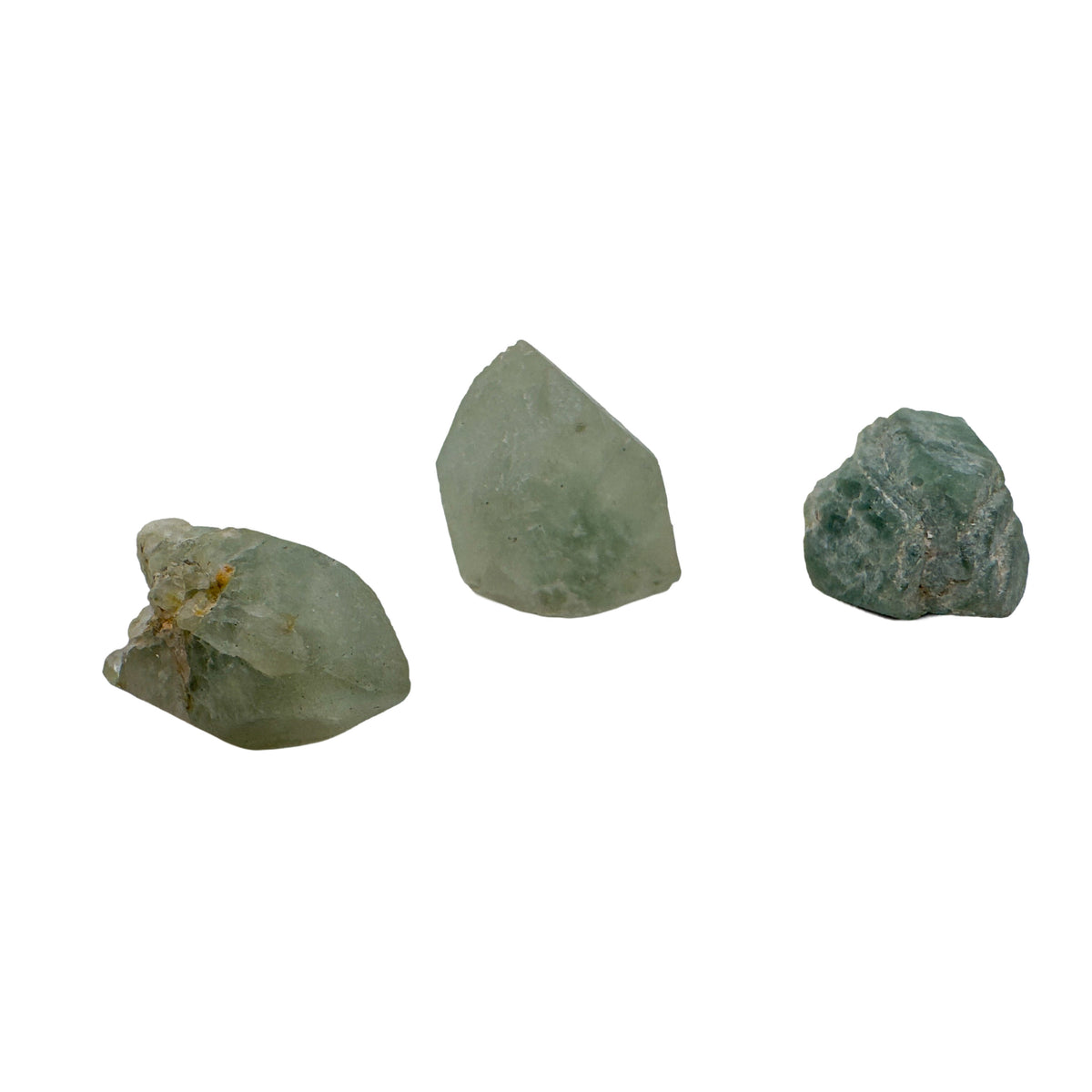 Chlorite Quartz Raw Crystal Points, A Grade, from Mashonaland Central, Zimbabwe