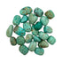 Chrysocolla Palm Stones for Confidence, Emotional Healing & Love — blue smooth polished, A from Peru