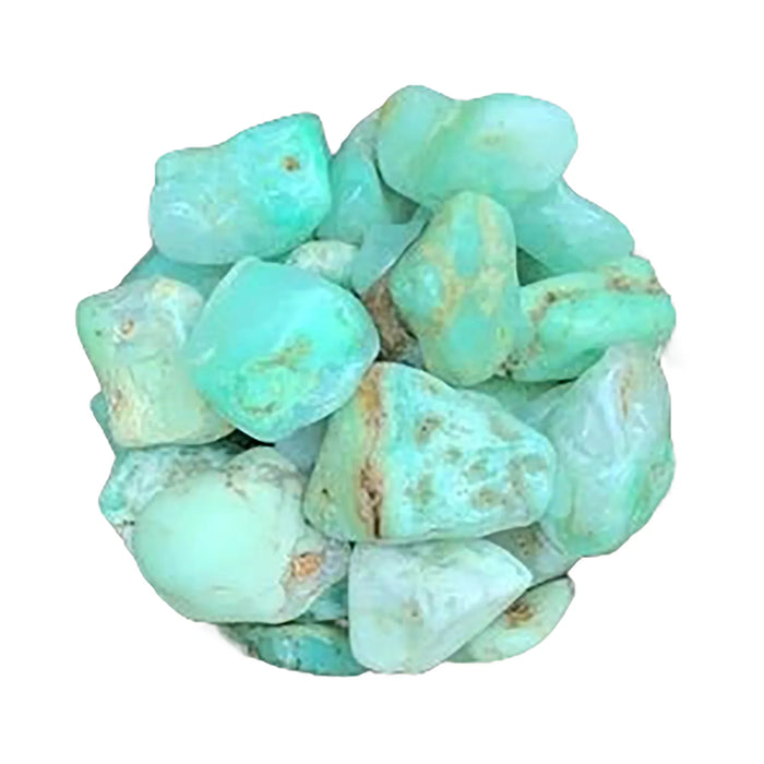 Chrysoprase Tumbled Stones for Emotional Healing, Healing & Love — green polished, A grade from Brazil