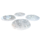 Clear Quartz coasters from Brazil, alternate arrangement