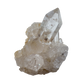 Detail view of AA Grade Clear Quartz mini crystal cluster from Brazil