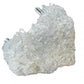 Upper edge of the Clear Quartz cluster with the longest points standing proud of the plate