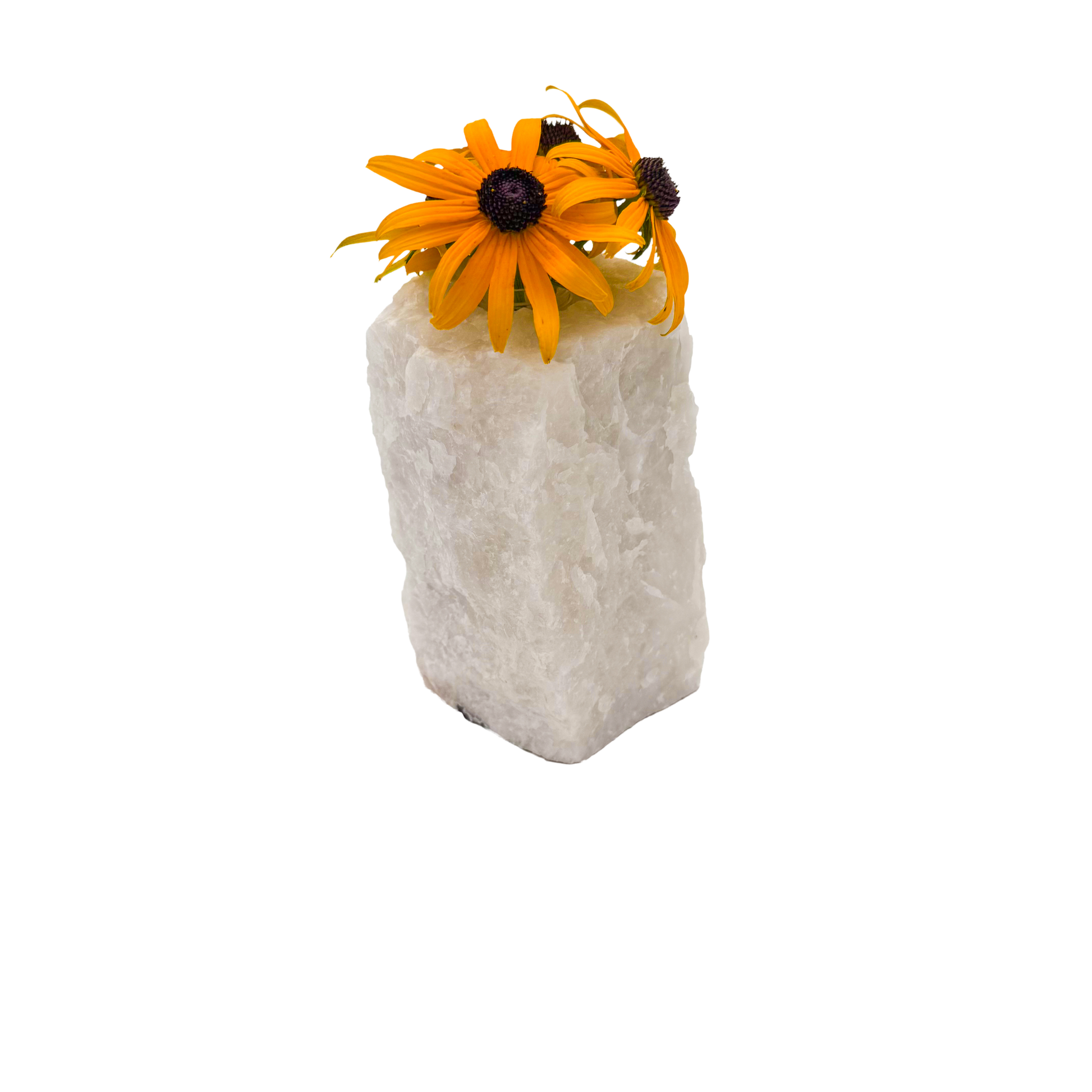 Clear quartz crystal vase in frosted white stone, A grade, Minas Gerais Brazil, view 6