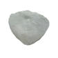 Polished Clear Quartz incense holder from Minas Gerais, Brazil, with a centre hole for a stick of incense