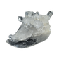 Top angle of Clear Quartz mini cluster showing transparency and natural crystalline depth