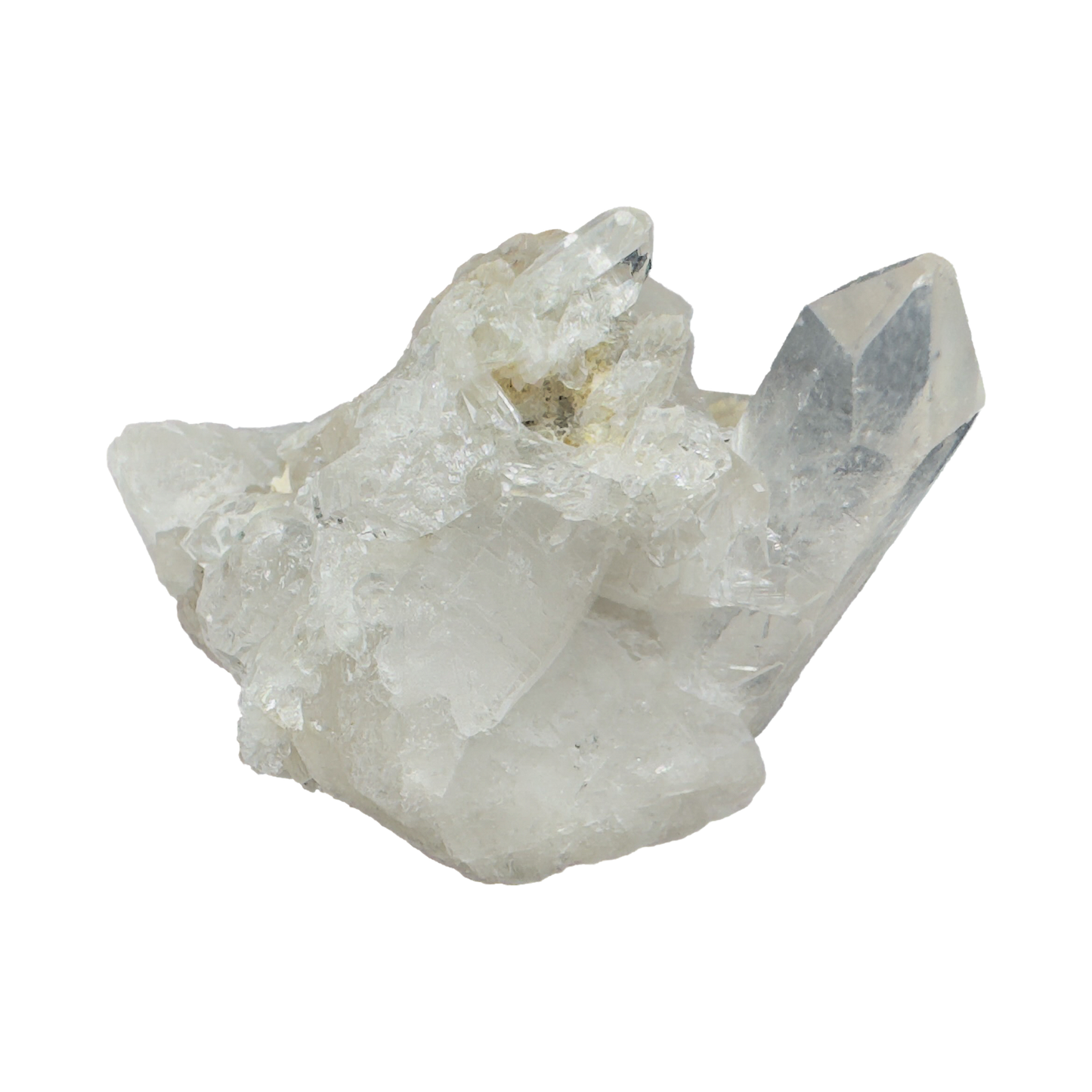 Final view of Grade AA Clear Quartz mini clusters Set A ready to ship from Beyond Bohemian
