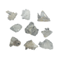 Hand-selected Grade AAA Clear Quartz mini clusters from Minas Gerais, Brazil, 1.5 to 2.5 inch with water-clear terminations