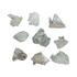 Hand-selected Grade AAA Clear Quartz mini clusters from Minas Gerais, Brazil, 1.5 to 2.5 inch with water-clear terminations