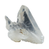 Detail of single Clear Quartz mini cluster AAA grade showing transparency and natural form