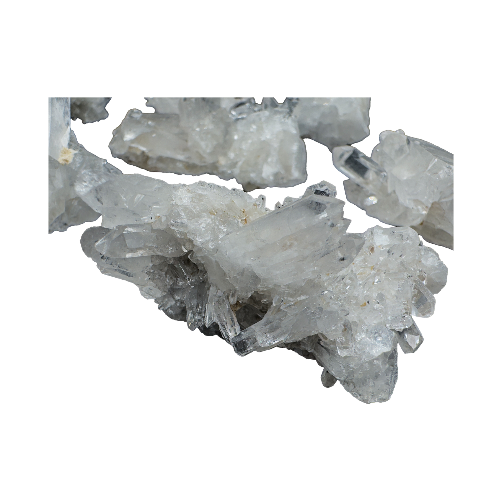 Clear Quartz Mini Crystal Clusters | AAA Grade | Brazil | 1-2 Inch - Natural Stone