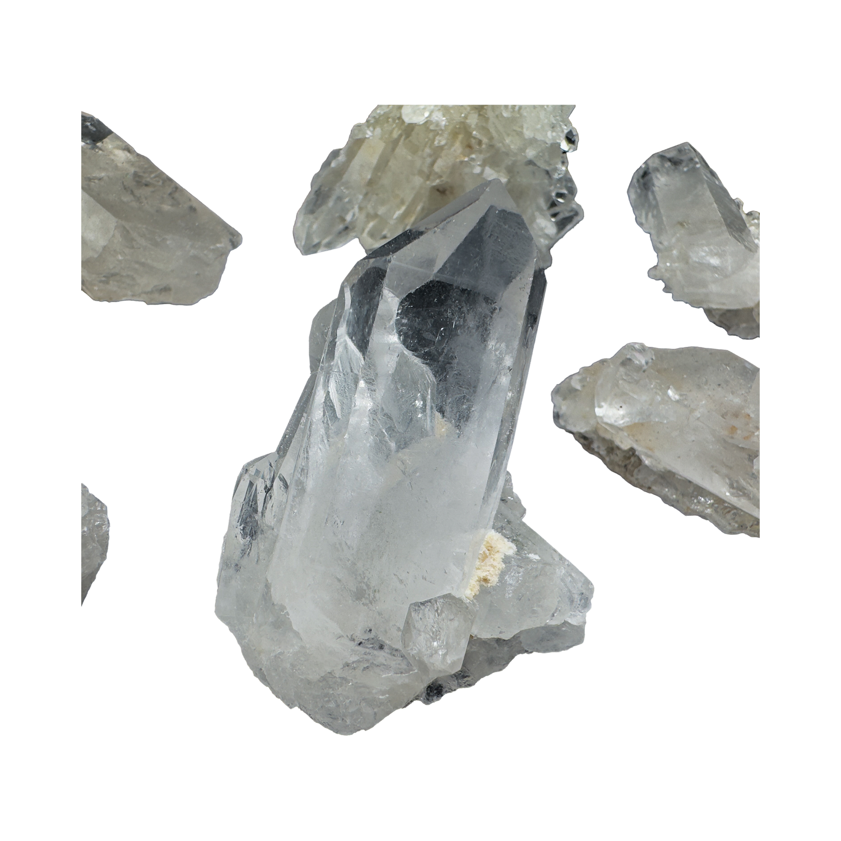 Clear Quartz Mini Crystal Clusters | AAA Grade | Brazil | 1-2 Inch - Natural Stone