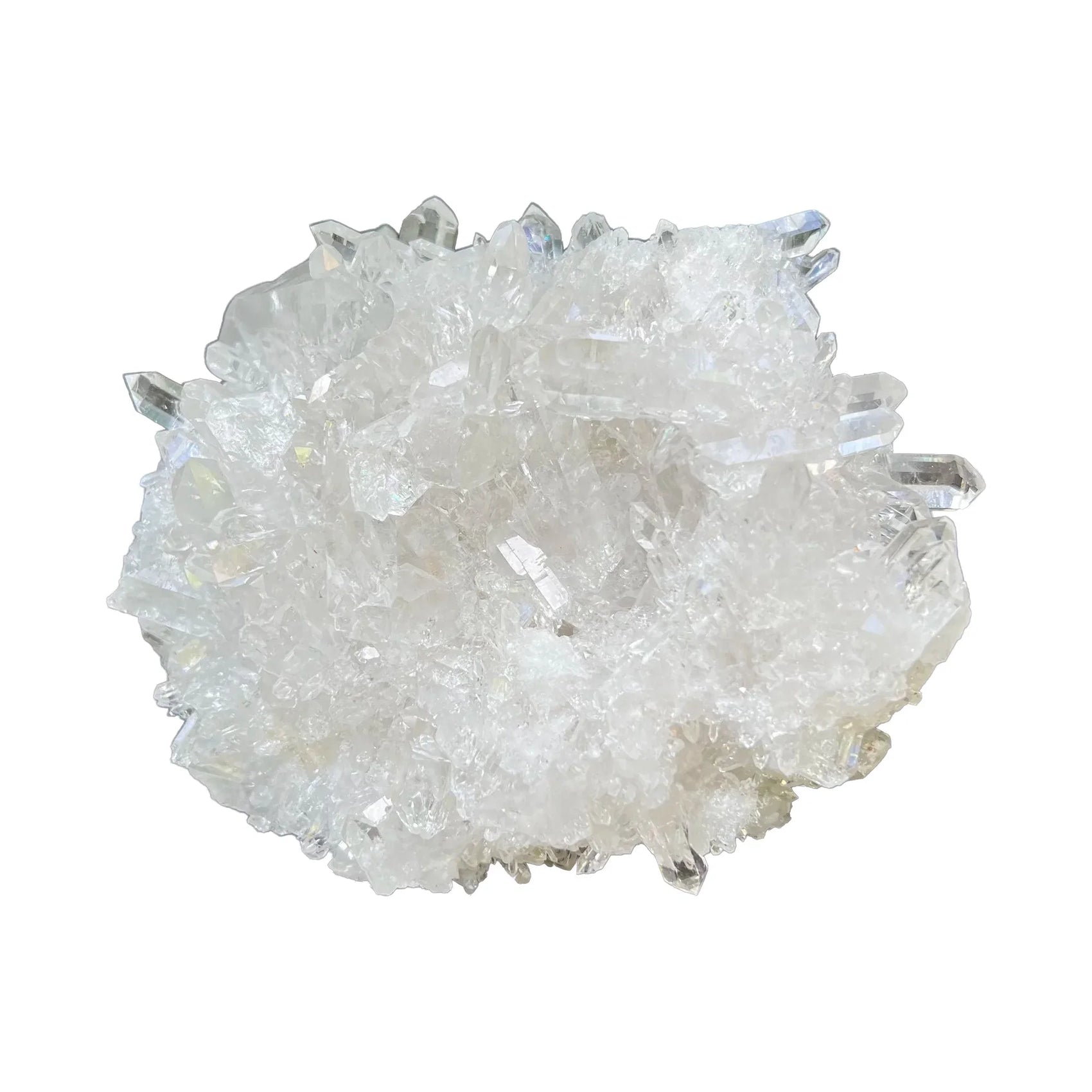 Clear Quartz Cluster Aaa Collector's Grade Raw Stones to support Cleansing, Healing & Manifestation — clear rough natural from Brazil