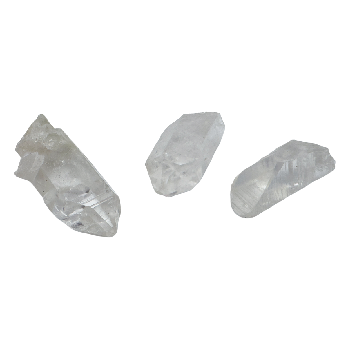 Lemurian Quartz Raw Crystal Points | A Grade | Brazil | 0.50–1.50 Inch