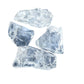 Edge-on view of a Clear Quartz rough piece showing depth and clarity