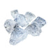 Overhead flat-lay of Clear Quartz rough from Minas Gerais, each piece 50 to 100 grams