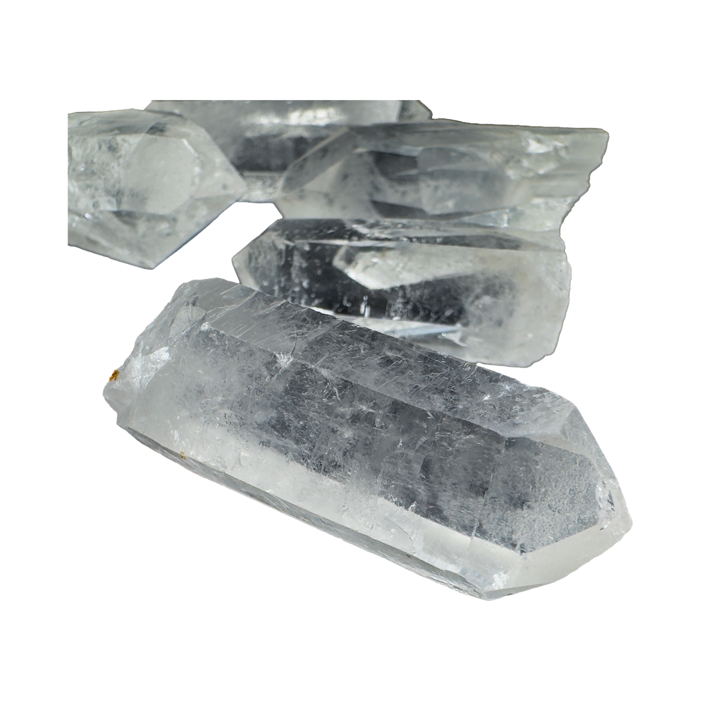 Clear Quartz Raw Crystal Points | AA Grade | Brazil | 1–2 Inch - Natural Stone