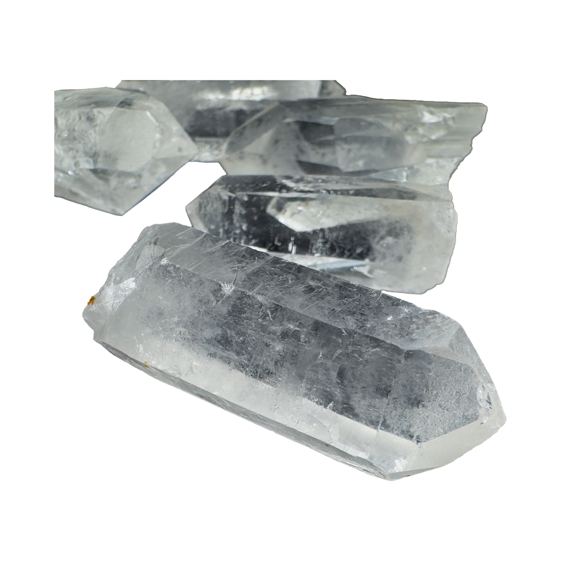 Clear Quartz Raw Crystal Points | AA Grade | Brazil | 1–2 Inch - Natural Stone