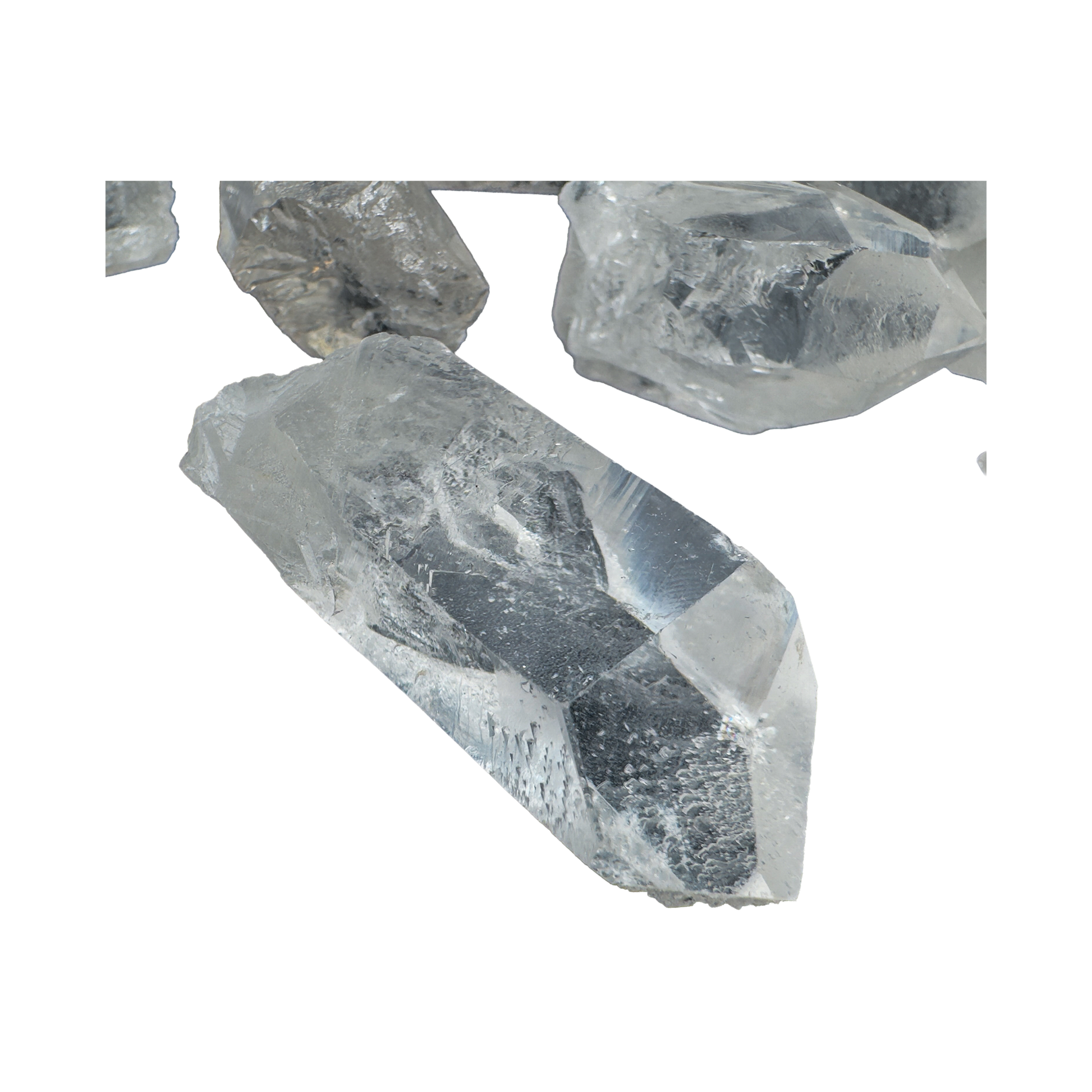 Clear Quartz Raw Crystal Points | AA Grade | Brazil | 1–2 Inch - Natural Stone