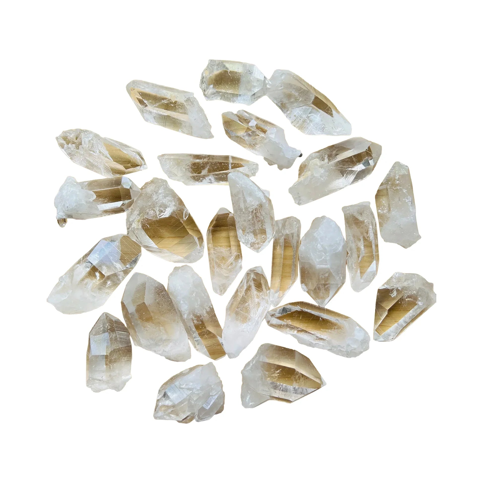 Clear Quartz Crystal Points for Cleansing, Healing & Manifestation — beginner-friendly clear natural, AAA grade from Arkansas