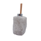 Clear quartz reed diffuser side profile, solid natural quartz block