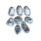 Small group of Clear Quartz tumbles arranged to show shape variation