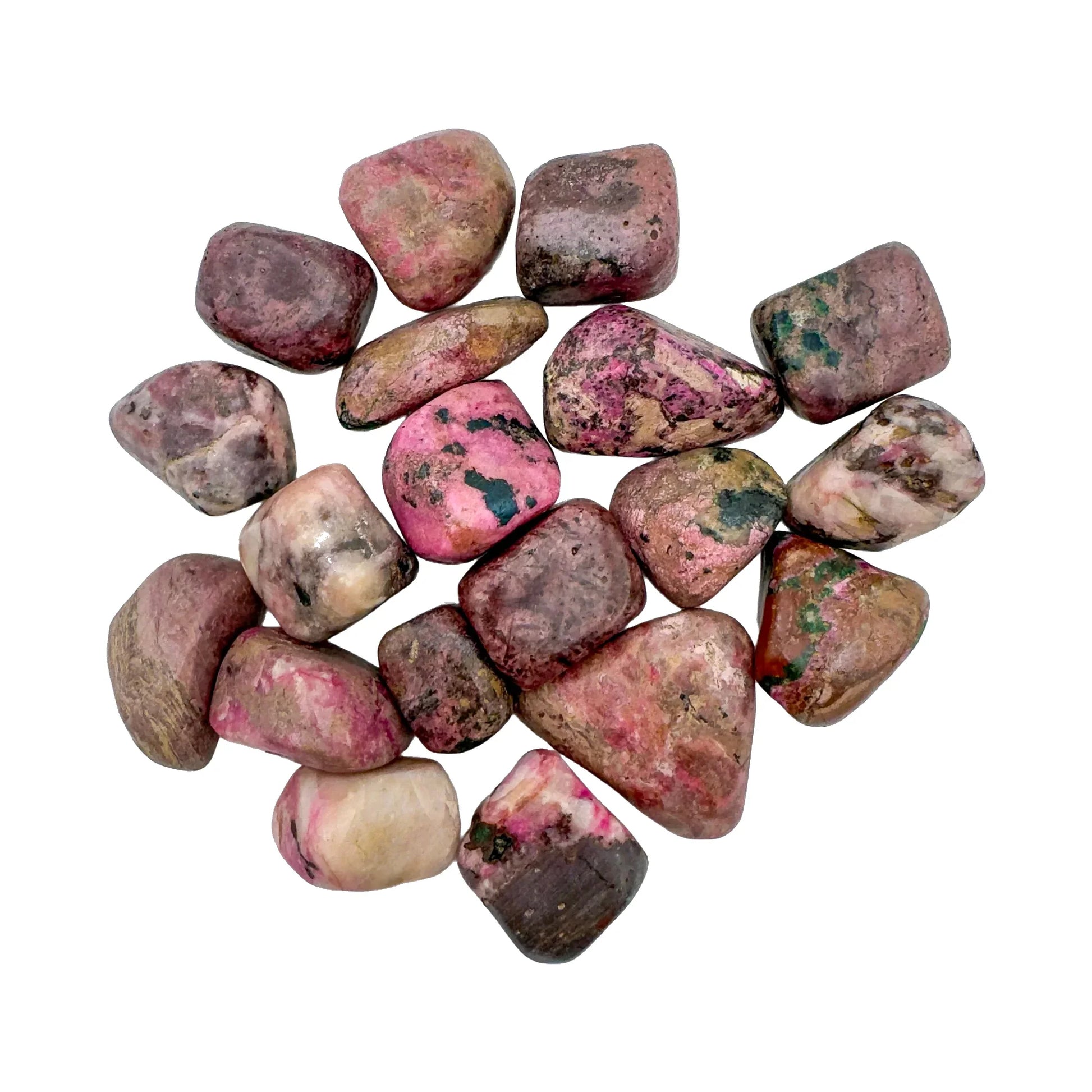 Polished Cobalt Calcite Palm Stones for Emotional Healing & Self-Love — pink polished, A grade from Democratic Republic of the Congo