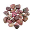 Polished Cobalt Calcite Palm Stones for Emotional Healing & Self-Love — pink polished, A grade from Democratic Republic of the Congo