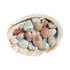 Crazy Lace Agate Palm Stones for Energy, Manifestation & Stress Relief — multicolored smooth polished, hand-selected AA from Mexico