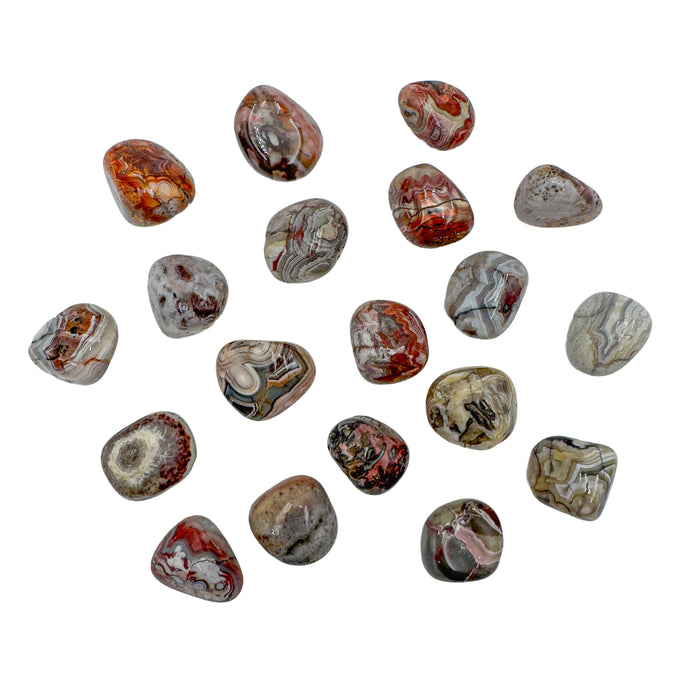 Crazy Lace Agate Hand Polished Stones, AA Grade, from Chihuahua, Mexico