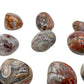 Hand polished crazy lace agate stones, 1 to 1.50 inches, Mexico