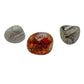 AA Grade crazy lace agate hand polished stones, 1 to 1.50 inches, Mexico