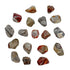 Crazy Lace Agate Tumbled Stones, A Grade, from Chihuahua, Mexico