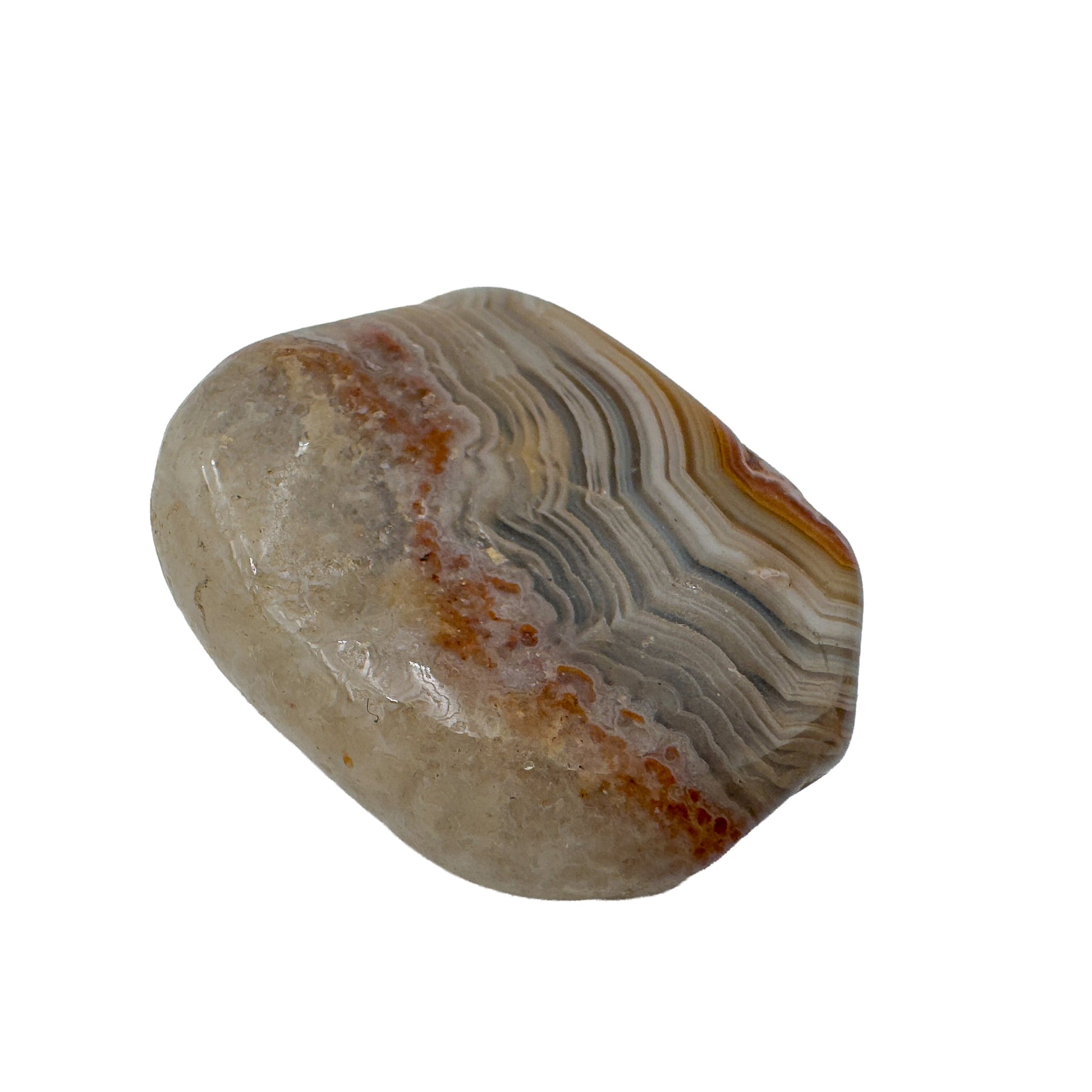 Crazy lace agate tumbled stones, A Grade, Chihuahua, Mexico