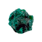 The bright crystal face turned to catch light, 0.92 inches across