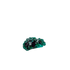 Side elevation of the wide flat plate, matrix beneath a 13.3 g crystal layer