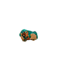 Silhouette of the deep teal cluster at 0.64 inches wide