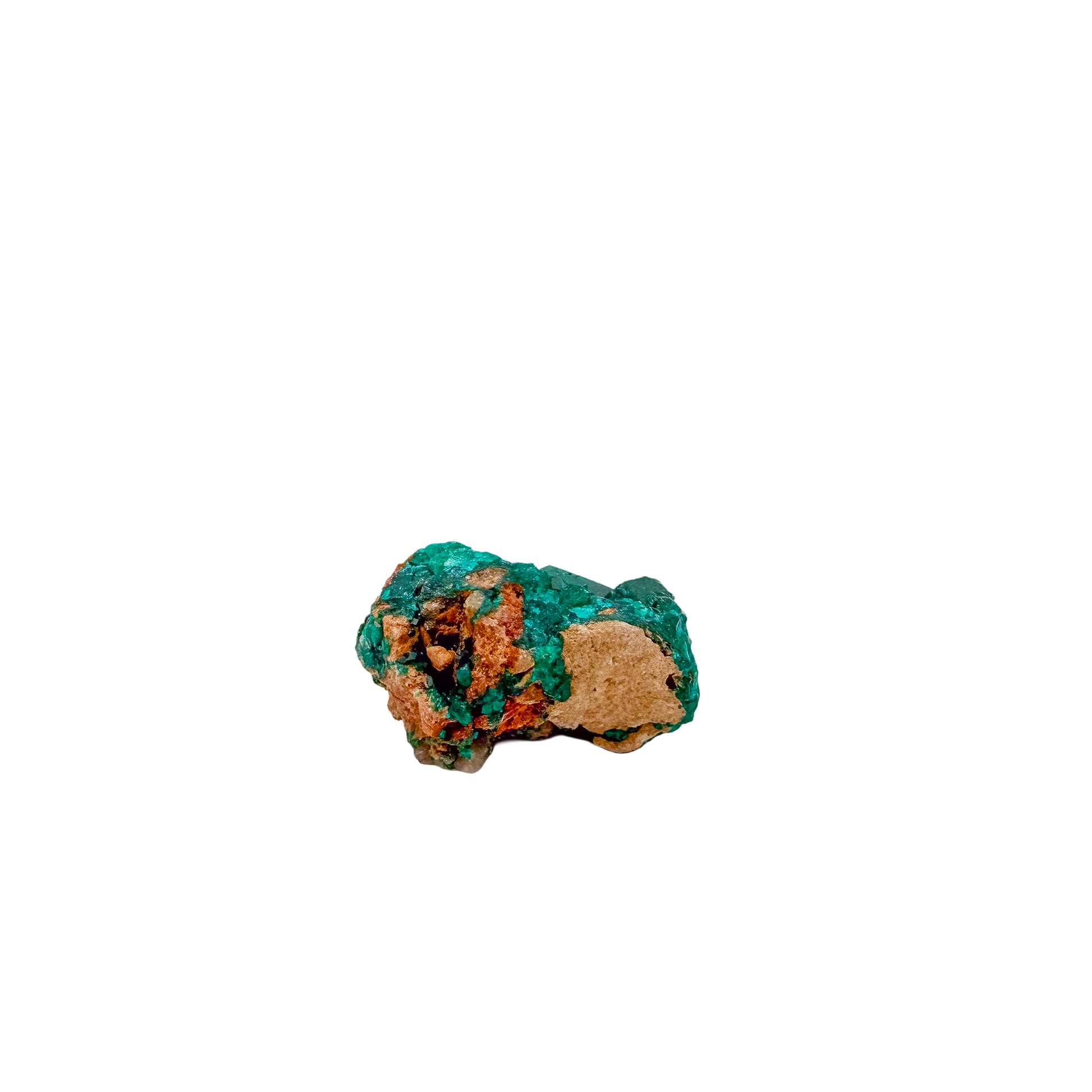 Silhouette of the deep teal cluster at 0.64 inches wide