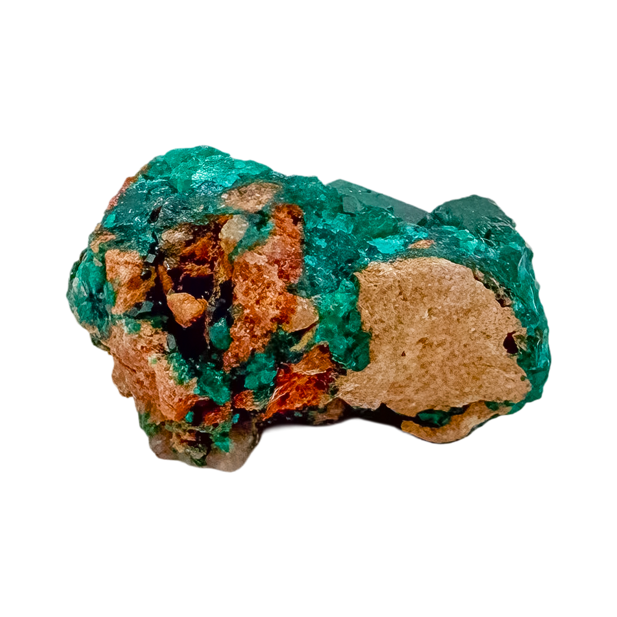 Silhouette of the deep teal cluster at 0.64 inches wide