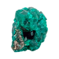 Second face of the chunky green matrix, 18.3 g of dioptase wrapping the matrix