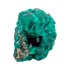 Second face of the chunky green matrix, 18.3 g of dioptase wrapping the matrix