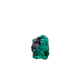 Macro of emerald-green faces across the largest of the lot, 1.30 inches
