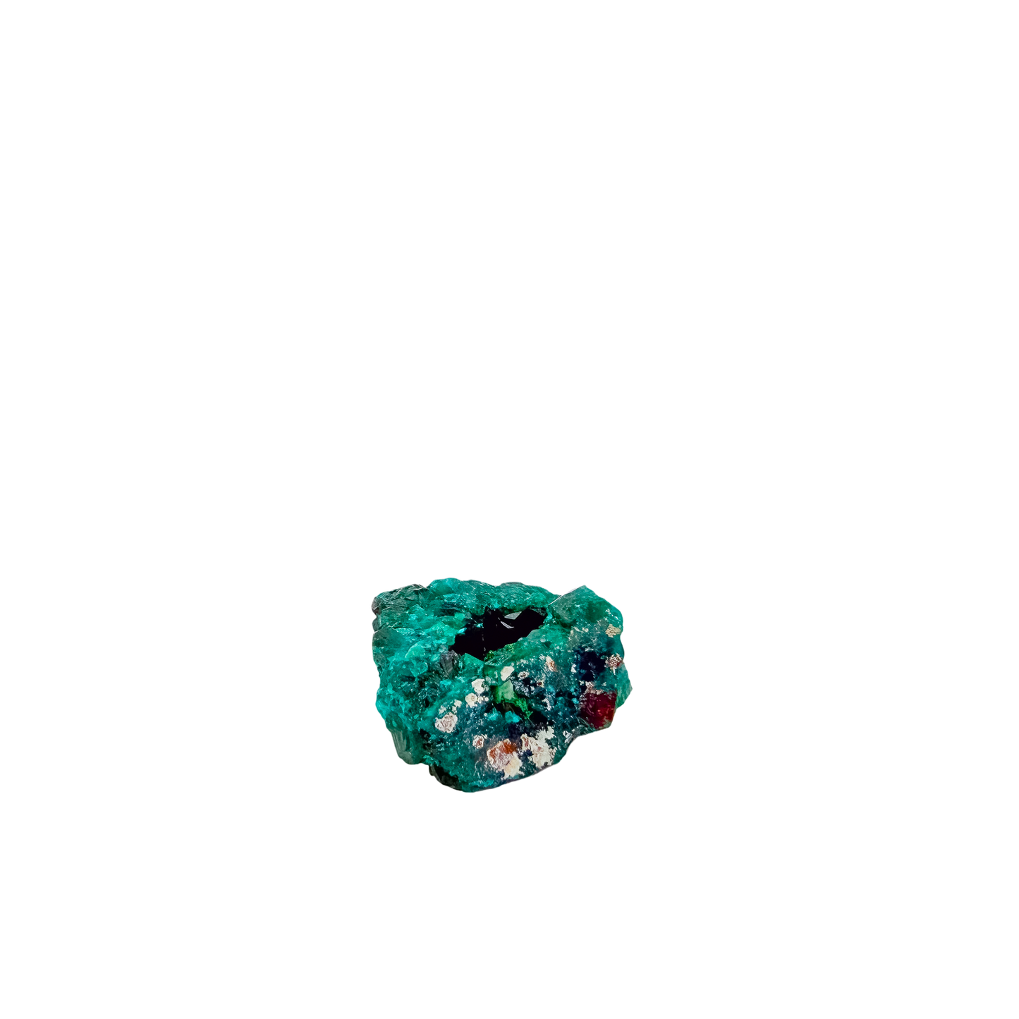 Back face of the largest of the lot, mostly unmineralized matrix, 1.30 inches
