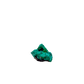 Raw Congolese dioptase, 21.3 g, copper-green crystal over host rock, the largest of the lot