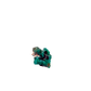 The upright nodule rotated to reveal crystal terminations, 11.4 g