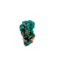 Emerald-green dioptase crystals crusting a 1.13 inch matrix, the compact sparkle from Renéville Congo