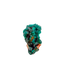 Emerald-green dioptase crystals crusting a 1.13 inch matrix, the compact sparkle from Renéville Congo