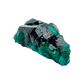 Back face of the rounded green cluster, mostly unmineralized matrix, 1.05 inches